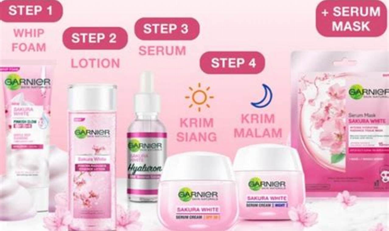 Ungkap 5 Manfaat Garnier Sakura yang Bikin Kamu Terpukau