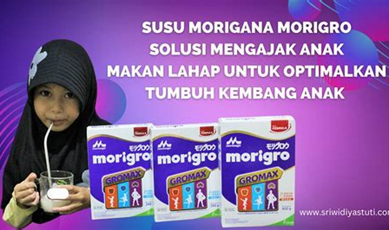 Temukan 8 Manfaat Susu Morinaga yang Menakjubkan dan Menyehatkan