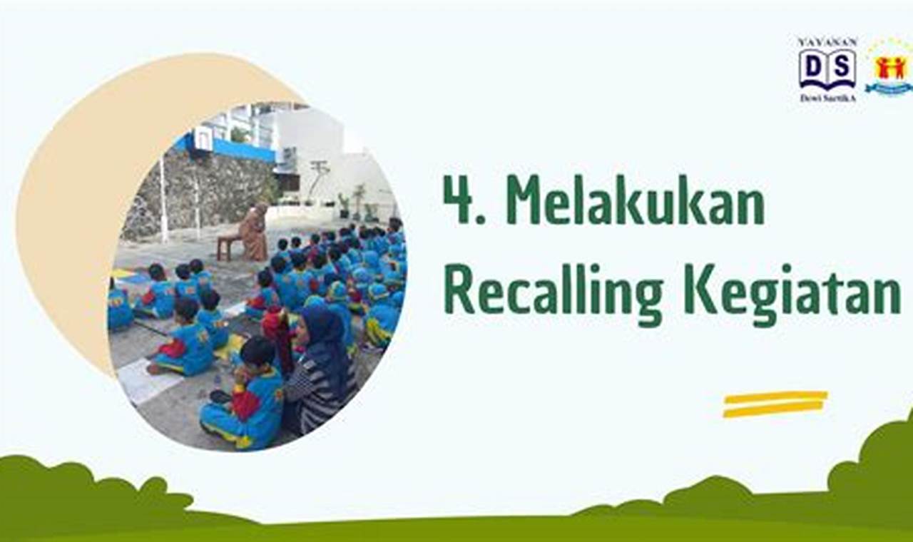 Ungkap Rahasia Manfaat Recalling PAUD yang Jarang Diketahui