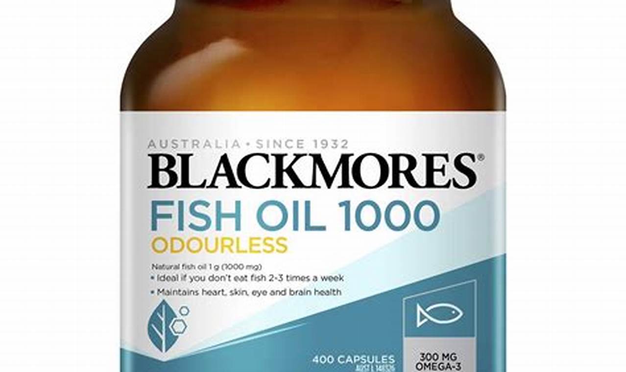 10 Manfaat Blackmores Odourless Fish Oil 1000 yang Menarik dan Menyenangkan