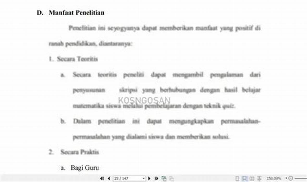 Temukan 7 Manfaat Menulis Manfaat Penelitian yang Menarik