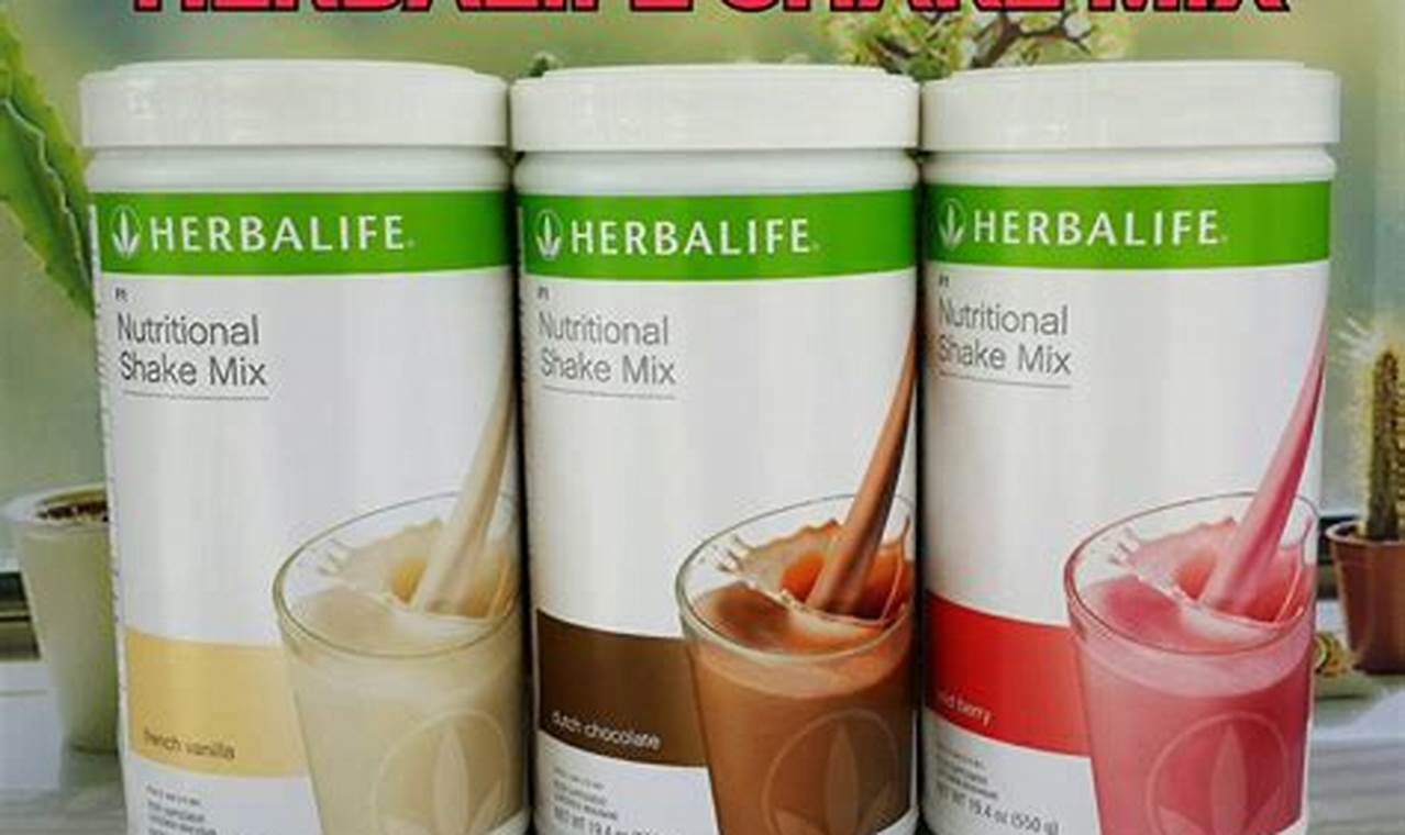 10 Manfaat Luar Biasa Shake Herbalife Menarik Dicoba