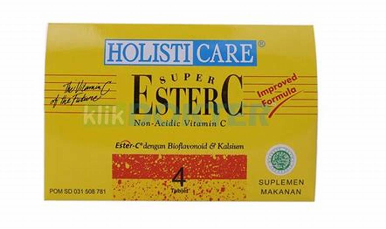 Temukan Manfaat Holisticare Ester C untuk Kulit Wajah yang Wajib Diketahui!