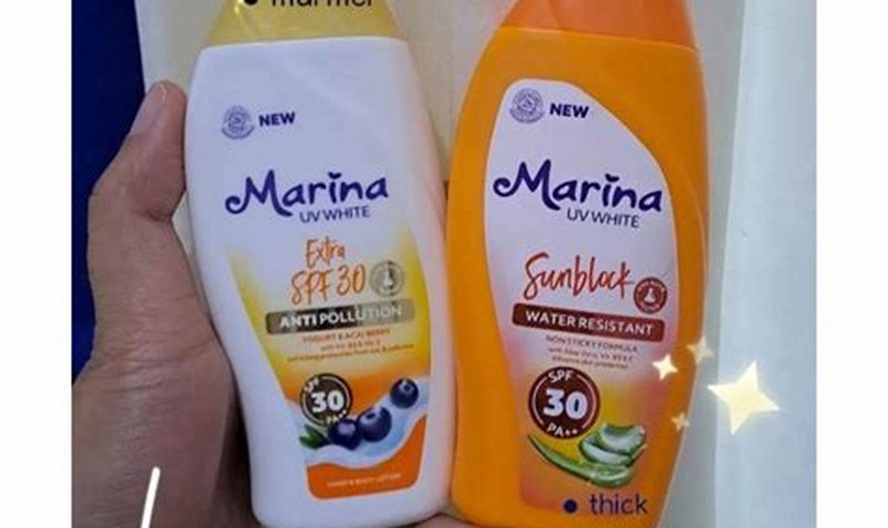 Temukan 7 Manfaat Sunblock Marina yang Menakjubkan untuk Kulit Sehatmu!