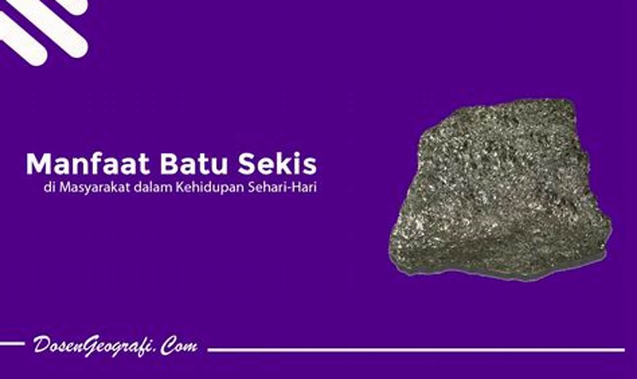 Temukan 7 Manfaat Batu Sekis yang Menakjubkan