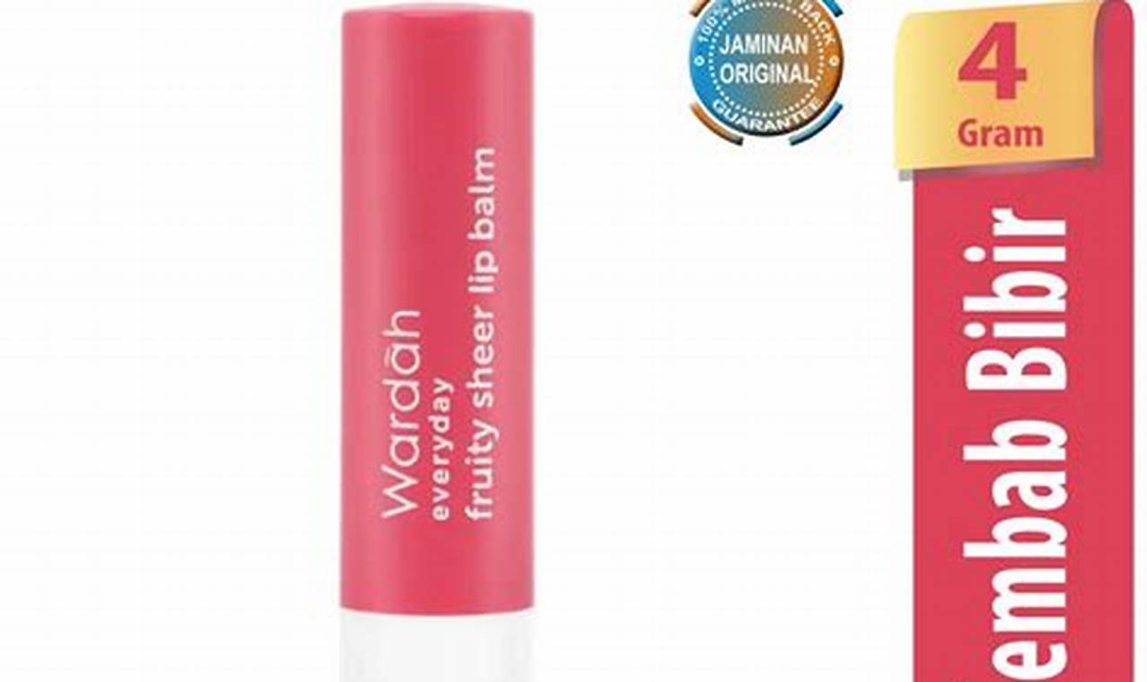 Temukan Segudang Manfaat Lip Balm Wardah Strawberry