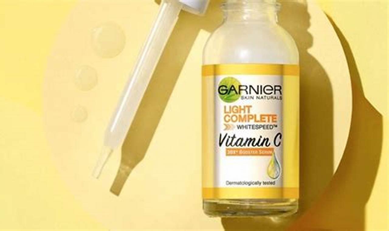 Serba-Serbi Serum Garnier Kuning, Yuk, Cari Tahu!